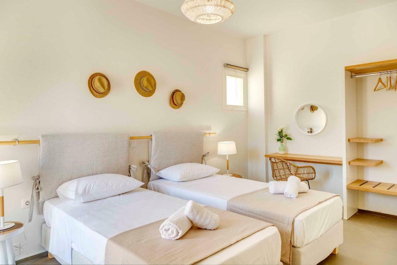 Villa Alba In Syros With Private Jacuzzi 아졸림노스 외부 사진