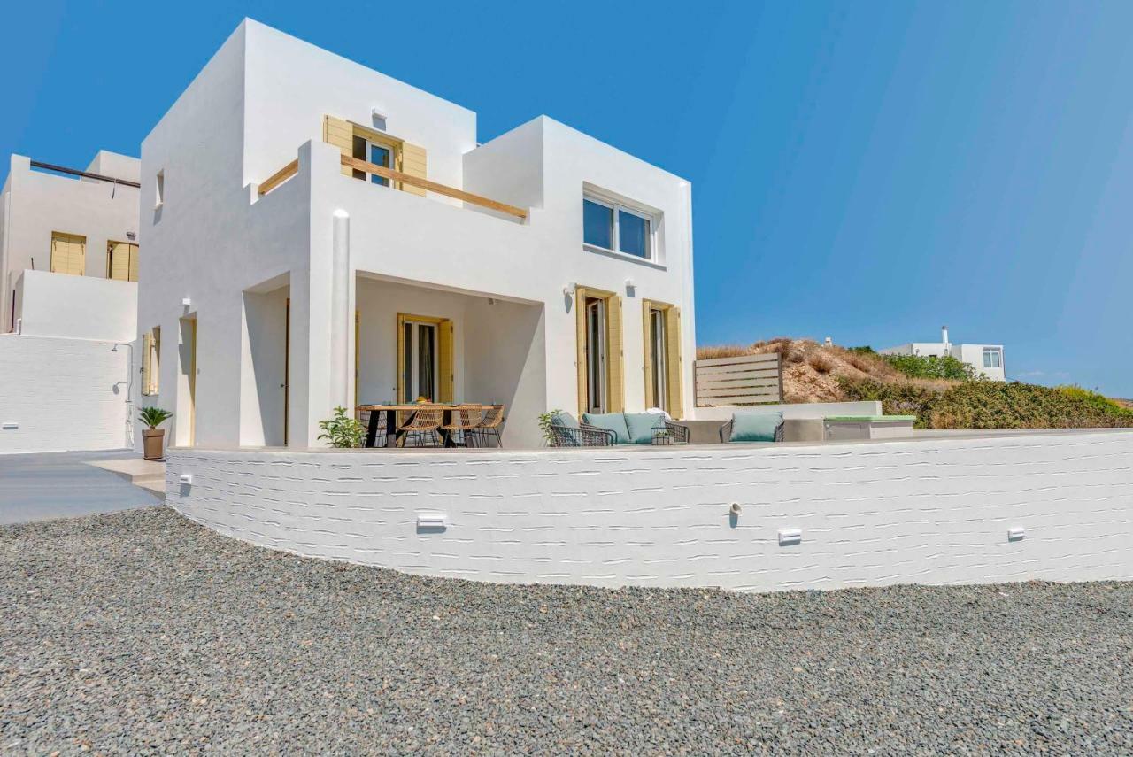 Villa Alba In Syros With Private Jacuzzi 아졸림노스 외부 사진