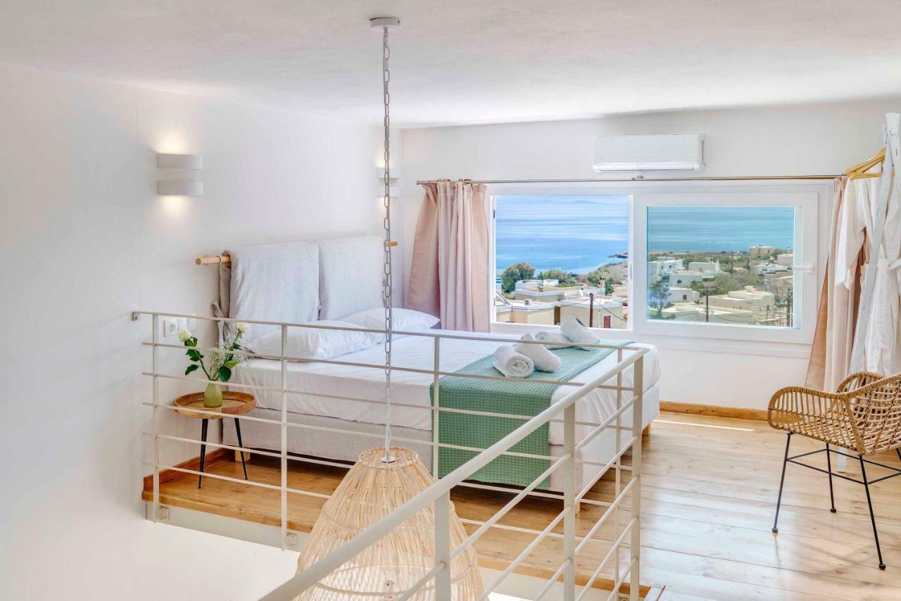 Villa Alba In Syros With Private Jacuzzi 아졸림노스 외부 사진